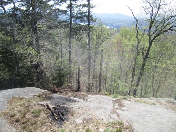 2015 Fire on the trail to Bald Mt